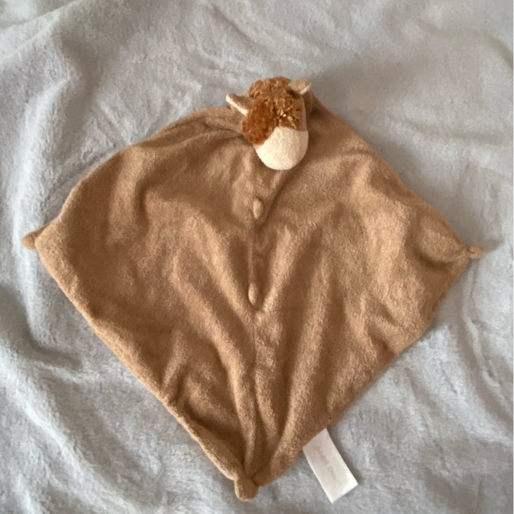 Angel Dear brown security blanket